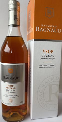 COGNAC RESERVE 7 år 0,7 liter R. Ragnaud G. Champagne  40 pct